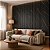 Painel Ripado Interno Marmore Preto WPC de 290cm x 16cm (0,464M²) - Imagem 10
