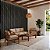 Painel Ripado Interno Marmore Preto WPC de 290cm x 16cm (0,464M²) - Imagem 11