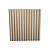 PLACA XPE RIPADO DOURADO 70X70 6MM ESPESSURA - Imagem 1