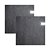 Caixa 10 Placas Piso/Parede Concreto Alto Brilho 60x60 1,5mm Cobertura 3,60M²  Por caixa - Imagem 2