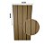 Caixa 10 Placas Xpe Ripada Madeira Ipê 45x90 2,0mm Cobertura 4m² - Imagem 3
