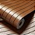 Rolo Painel Ripado Alto Relevo EVA Mogno Autocolante 3m x 60cm Espessura 4mm 1,80m2 Por Rolo - Imagem 2