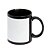 Caneca Com Tarja para Sublimação Preta/Vermelha Porcelana Caixa 12 ou 36 Unidades - Imagem 4