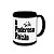 Caneca Com Tarja para Sublimação Preta/Vermelha Porcelana Caixa 12 ou 36 Unidades - Imagem 10