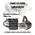 Par De Canecas Love Alça De Coração Branca/Preta Mágica Porcelana Para Sublimação - Imagem 9