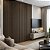 Painel Ripado Imbuia MDF 2,70m x 60cm Por Placa - Imagem 4