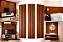Painel Ripado Interno Mogno WPC de 290cm x 16cm (0,464M²) - Imagem 3