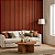Painel Ripado Interno Mogno WPC de 290cm x 16cm (0,464M²) - Imagem 1