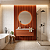 Painel Ripado Interno Mogno WPC de 290cm x 16cm (0,464M²) - Imagem 13