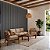 Painel Ripado Interno Madeira Cinza WPC de 290cm x 16cm (0,464M²) - Imagem 12