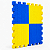 Tatame EVA BICOLOR - 30mm 1x1 Azul e Amarelo - Imagem 6