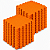 Tatame EVA 10mm 50x50 Laranja - Imagem 9