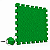 Tatame EVA 10mm 50x50 Verde - Imagem 5