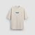 Camiseta Oversized Offwhite - Logo Azul (By Relva) - Imagem 2