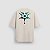 Camiseta Oversized Offwhite - Logo Azul (By Relva) - Imagem 1