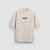 Camiseta Oversized Offwhite - Logo Vermelho (By Relva) - Imagem 2