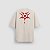 Camiseta Oversized Offwhite - Logo Vermelho (By Relva) - Imagem 1