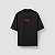 Camiseta Oversized Preta - Logo Vermelho (By Relva) - Imagem 2