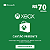 Gift Card Xbox 70 Reais Brasil - Código Digital - Imagem 1