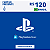 Gift Card Playstation Store 120 Reais - Código Digital - Imagem 1