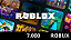 Roblox Gift Card Robux 7.000 Brasil - Código Digital - Imagem 1