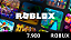 Roblox Gift Card Robux 7.900 Brasil - Código Digital - Imagem 1