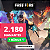 Free Fire 2.180 Diamantes + Bônus - Código Digital - Imagem 1