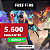 Free Fire 5.600 Diamantes + Bônus - Código Digital - Imagem 1