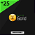 Gift Card Razer Gold 25 Reais Brasil - Código Digital - Imagem 1