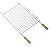 Grelha Tradicional Aramada Grande para Churrasco GIRAGRILL GT 4050 INOX - Imagem 1