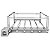 Churrasqueira GIRAGRILL REGULÁVEL Inox 430 Kit 4306 R - 6 Espetos Giratórios - Imagem 2