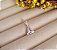 Ping. Zirc. Triangular 8mm - Prata 925 - Imagem 3