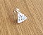 Ping. Zirc. Triangular 8mm - Prata 925 - Imagem 1
