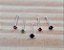 Piercing Tragus / Nariz Ponto de Luz Colorido  - Prata 925 - Imagem 1