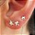 Trio Estrela Placa - Prata 925 - Imagem 2
