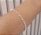 Pulseira elos Coração 3MM- Prata 925 - Imagem 1