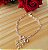 Pulseira Menina e Coração Rosa - PRATA 925 - Imagem 1