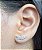 Brinco Ear Cuff Círculos 16mm - Prata 925 - Imagem 2