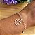 Pulseira Trevo c/ Zirc. Verde - Prata 925 - Imagem 1