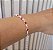 Pulseira 5 Pedras Elos Portugues - Prata 925 - Imagem 2