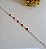 Pulseira 5 Pedras Elos Portugues - Prata 925 - Imagem 3
