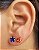 Brinco Zirc. Flor 6 mm - Prata 925 - Imagem 3