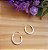 Argola Fio Quadrado 13mm- Prata 925 - Imagem 2