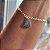 Pulseira Seja Forte e Corajosa -Prata 925 - Imagem 2