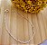 Pulseira Elo Quadrado  - Prata 925 - Imagem 3