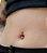 Piercing Ponto de Luz (Umbigo) - Prata 925 - Imagem 1