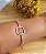 Bracelete c/ Quadrado - Prata 925 - Imagem 1