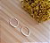 Argola Oval 20 mm  - Prata 925 - Imagem 1
