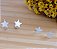 Brincos Estrela e Argola estrela (2 pares) - Prata 925 - Imagem 1