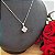 Conjunto Trevo Cravejado - Prata 925 - Imagem 3